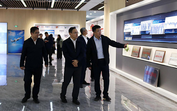 中國鋼研黨委副書記、總經(jīng)理高宏斌一行 到航產(chǎn)集團調(diào)研